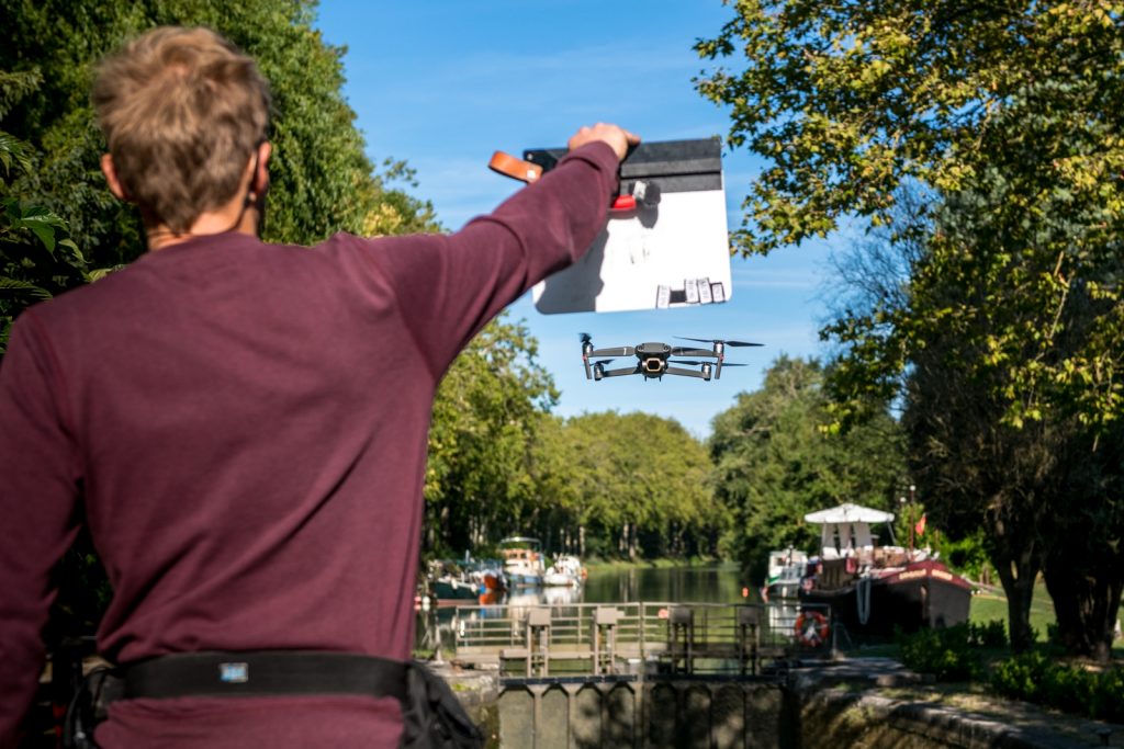 De nombreux plans ont été tournés au drone