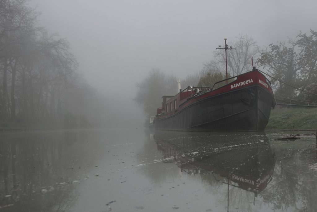 Brouillard sur l'écluse